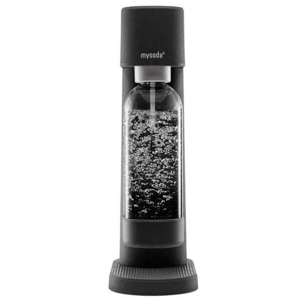 Mysoda Haushaltsgeräte^Woody Sprudelwasserbereiter, Schwarz