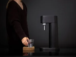 Mysoda Haushaltsgeräte^Woody Sprudelwasserbereiter, Schwarz