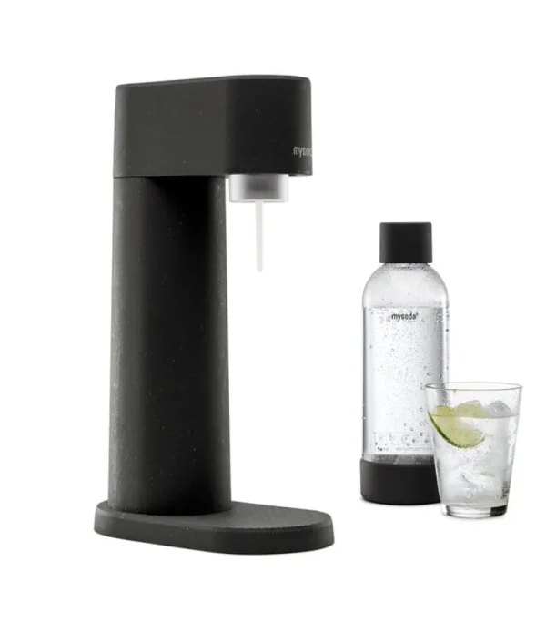 Mysoda Haushaltsgeräte^Woody Sprudelwasserbereiter, Schwarz