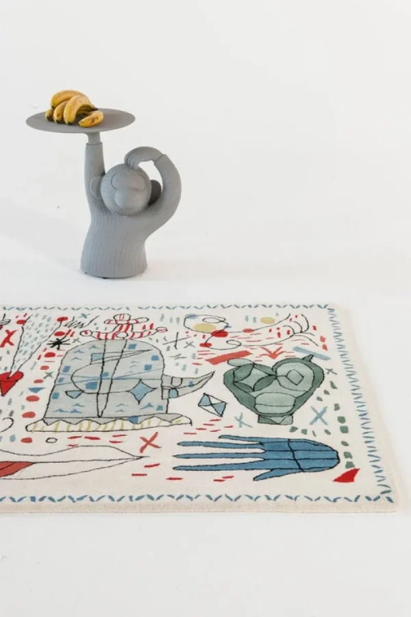 Nanimarquina Wandbehang^Hayon x Nani Wandteppich, 130 x 120 cm, mehrfarbig