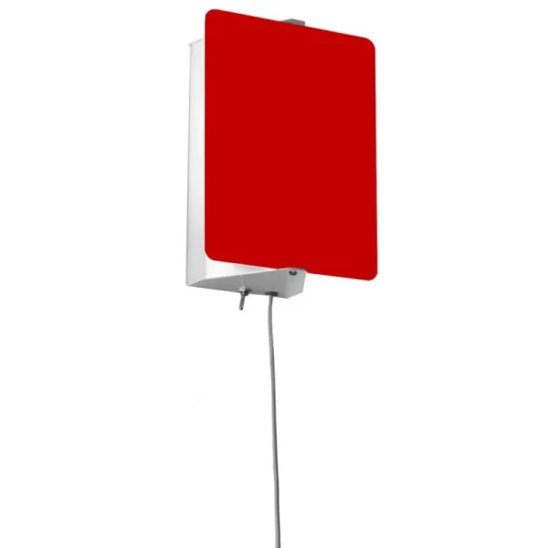 Vibia Wandleuchten-Nemo Lighting Applique à Volet Pivotant Wandleuchte, Rot