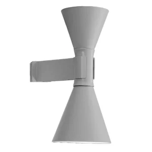 HAY Wandleuchten-Nemo Lighting Applique de Marseille Mini Wandleuchte, Grau