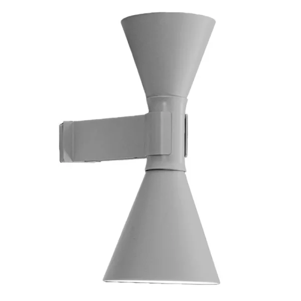 HAY Wandleuchten-Nemo Lighting Applique de Marseille Mini Wandleuchte, Grau