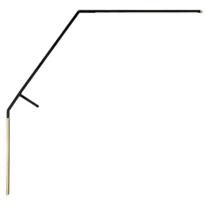 Nemo Lighting Bürobeleuchtung | Schreibtischlampen^Bird Tischleuchte, Schwarz – Messing