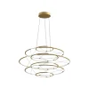 Nemo Lighting Deckenleuchten-Drop 7 Pendelleuchte, 2700 K, Satin Gold