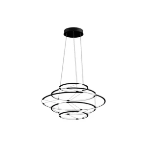 HAY Deckenleuchten-Nemo Lighting Drop 5 Pendelleuchte, 2700 K, Schwarz