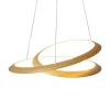Nemo Lighting Deckenleuchten-Kepler Minor Pendelleuchte, Direktlicht 2700K, Gold