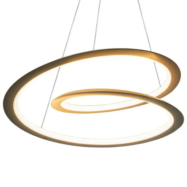 Nemo Lighting Deckenleuchten-Kepler Minor Pendelleuchte, Direktlicht 2700K, Gold