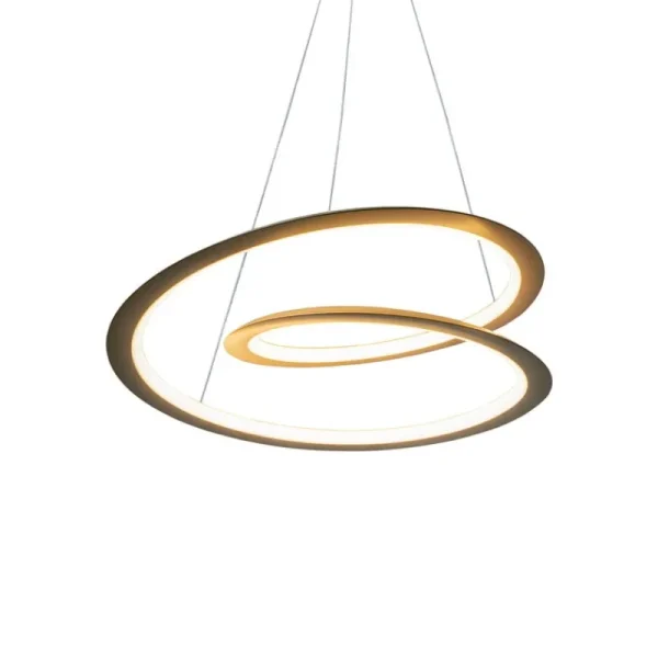 Nemo Lighting Deckenleuchten-Kepler Petite Pendelleuchte, Direktlicht 2700K, Gold