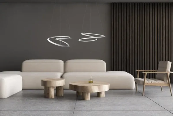 Nemo Lighting Deckenleuchten-Kepler Petite Pendelleuchte, Direktlicht 2700K, Weiß