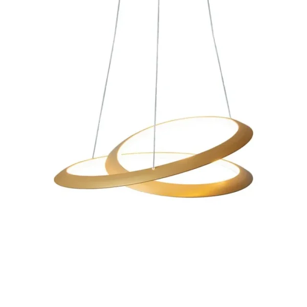 Nemo Lighting Deckenleuchten-Kepler Petite Pendelleuchte, Direktlicht 2700K, Gold