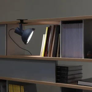 valerie_objects Wandleuchten-Nemo Lighting Klemmleuchte Projecteur 165, sandweiß