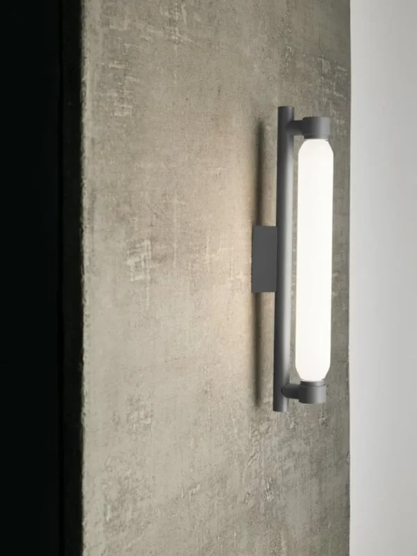 Normann Copenhagen Wandleuchten-Nemo Lighting La Roche Wandleuchte, grau