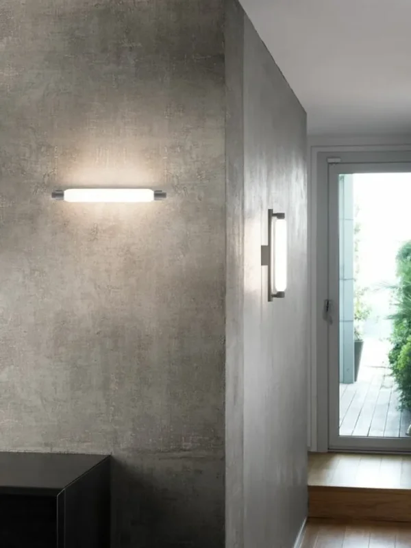 Normann Copenhagen Wandleuchten-Nemo Lighting La Roche Wandleuchte, grau