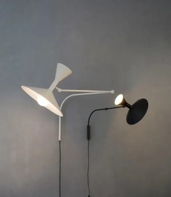 Santa & Cole Wandleuchten-Nemo Lighting Lampe de Marseille Wandleuchte, Schwarz
