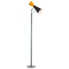 Flos Stehleuchten-Nemo Lighting Parliament Stehleuchte, Schwarz - Gelb