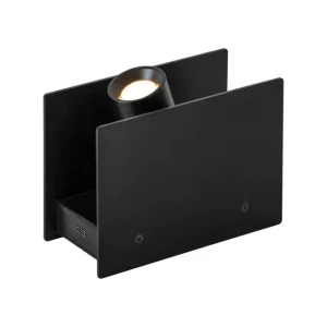 Hem Tischlampen | Tragbare Lampen-Nemo Lighting Plint Battery Mini tragbare Tischleuchte, Schwarz