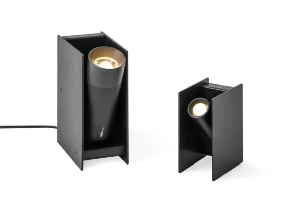 Tom Dixon Tischlampen-Nemo Lighting Plint Steh-/Tischleuchte, Schwarz