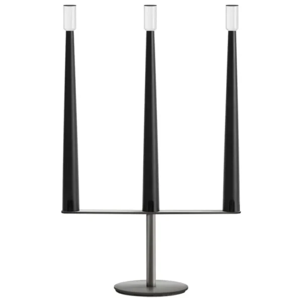 Fermob Tischlampen | Tragbare Lampen-Nemo Lighting Sorrento tragbare Tischleuchte, Schwarz - Grau