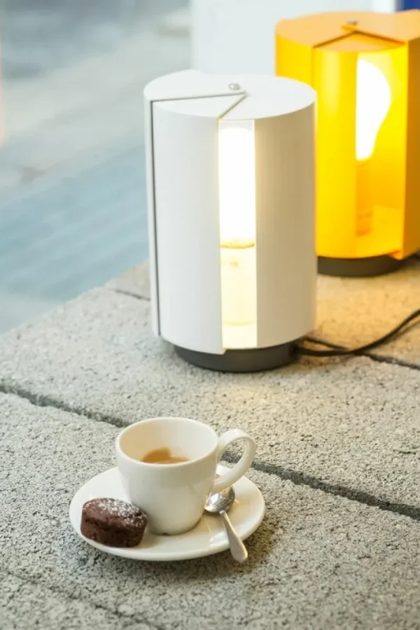 Nemo Lighting Tischlampen-Tischleuchte Pivotante à Poser, weiß