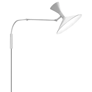 DCWu00e9ditions Wandleuchten-Nemo Lighting Wandleuchte Lampe de Marseille Mini, weiß