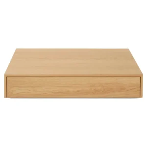 Raawii Tische-New Works Beistelltisch Mass Wide mit Schublade, Eiche