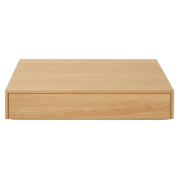 Raawii Tische-New Works Beistelltisch Mass Wide mit Schublade, Eiche