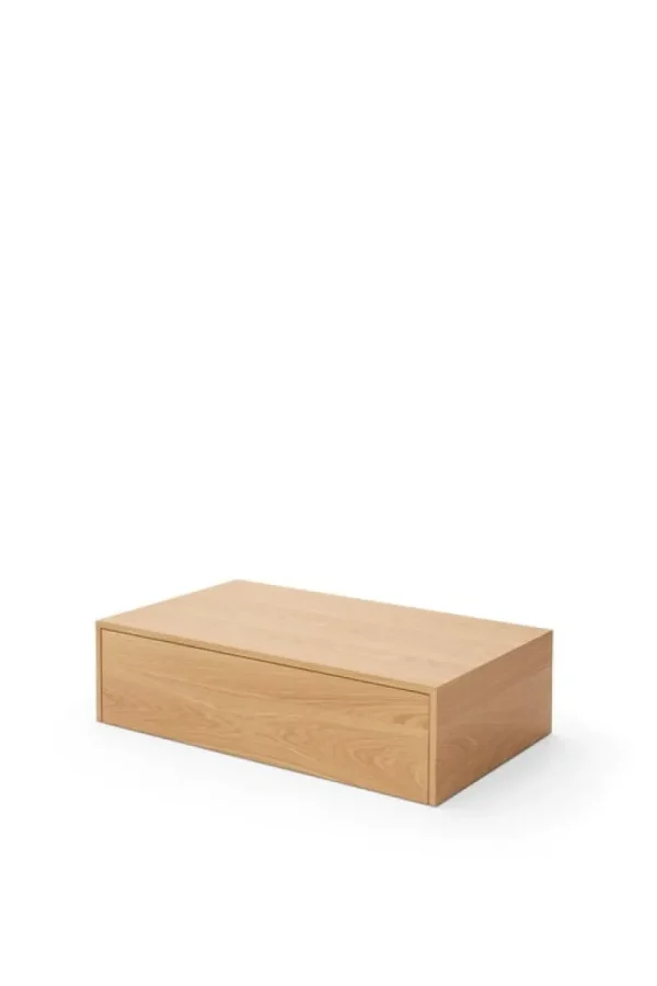Northern Tische-New Works Beistelltisch Mass High mit Schublade, Eiche