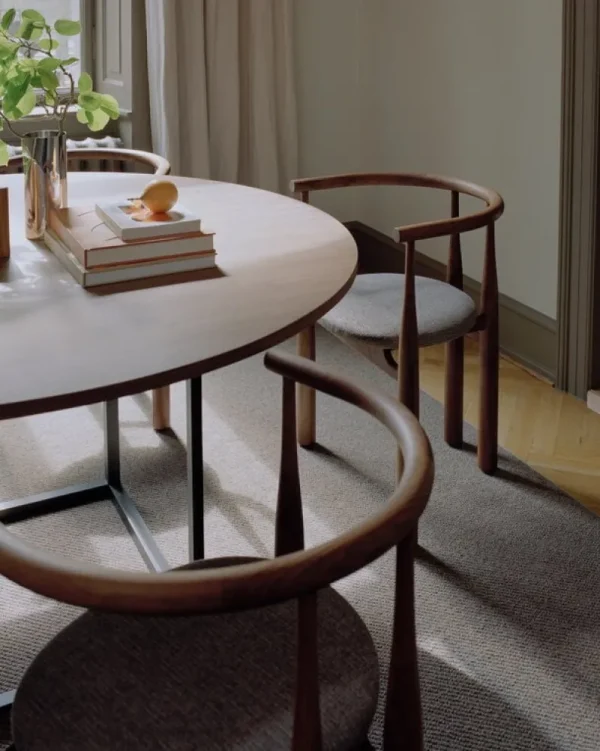 Carl Hansen & Su00f8n Sitzgelegenheiten-New Works Bukowski Stuhl, Walnuss - Carnarvon 022