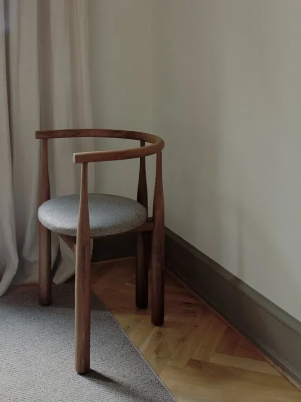 Carl Hansen & Su00f8n Sitzgelegenheiten-New Works Bukowski Stuhl, Walnuss - Carnarvon 022