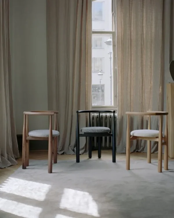 Carl Hansen & Su00f8n Sitzgelegenheiten-New Works Bukowski Stuhl, Walnuss - Carnarvon 022
