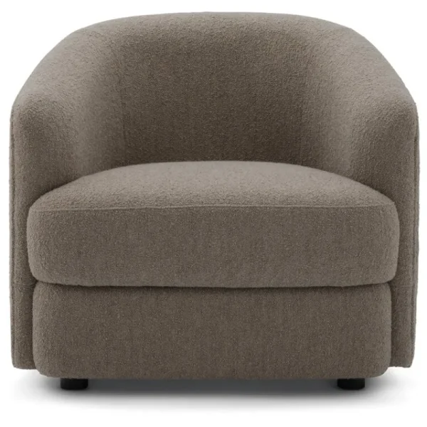 Made by Choice Sitzgelegenheiten-New Works Covent Loungesessel, Dunkles Taupe