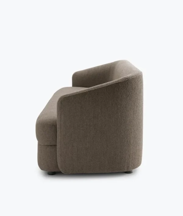 Tapio Anttila Collection Sofas Und Liegen-New Works Covent Sofa 3-Sitzer, tief, dunkles Taupe