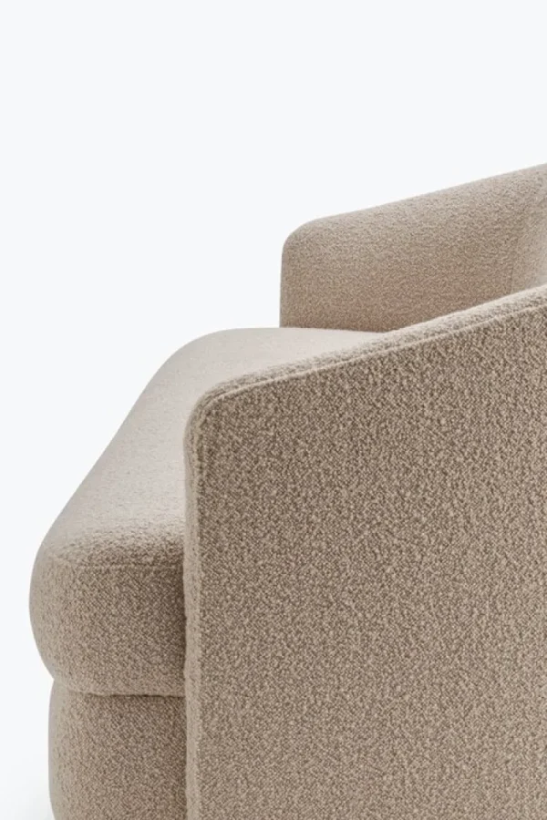 Tapio Anttila Collection Sofas Und Liegen-New Works Covent Sofa 3-Sitzer, tief, Hellbeige