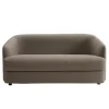 New Works Sofas Und Liegen-Covent Sofa, Zweisitzer, Tief, Dunkles Taupe