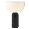 ferm LIVING Tragbare Lampen-New Works Kizu Tischleuchte, tragbar, schwarzer Marmor