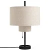 Louis Poulsen Tischlampen-New Works Margin Tischleuchte, Beige