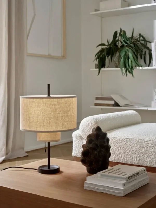 Louis Poulsen Tischlampen-New Works Margin Tischleuchte, Beige