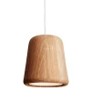 Louis Poulsen Deckenleuchten-New Works Material Pendelleuchte, Eiche