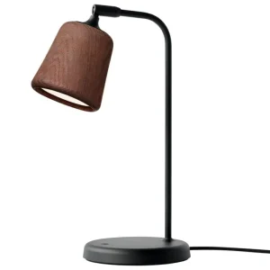 Artemide Schreibtischlampen | Tischlampen-New Works Material Tischleuchte, Räuchereiche