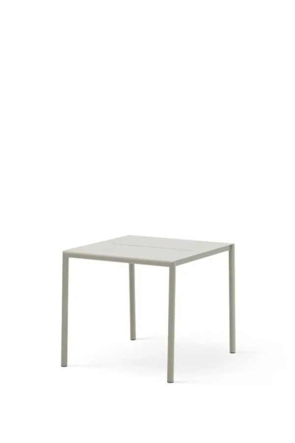 New Works Terrassenmöbel | Tische^May-Tisch, 85 x 85 cm, Hellgrau