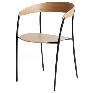 Fatboy Sitzgelegenheiten-New Works Missing Sessel, Eiche – Schwarz