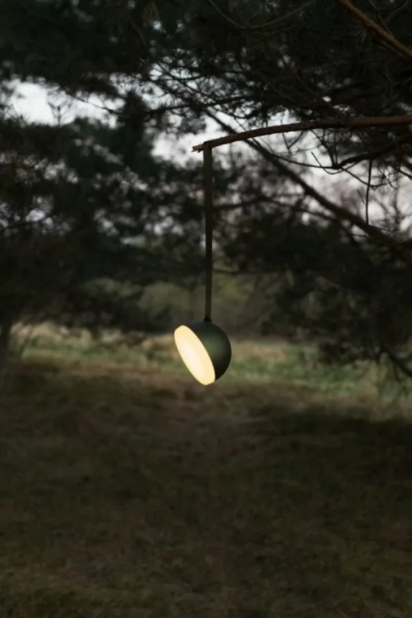 New Works Außenbeleuchtung | Außenleuchten^Sphere Leuchte, tragbar, Grün