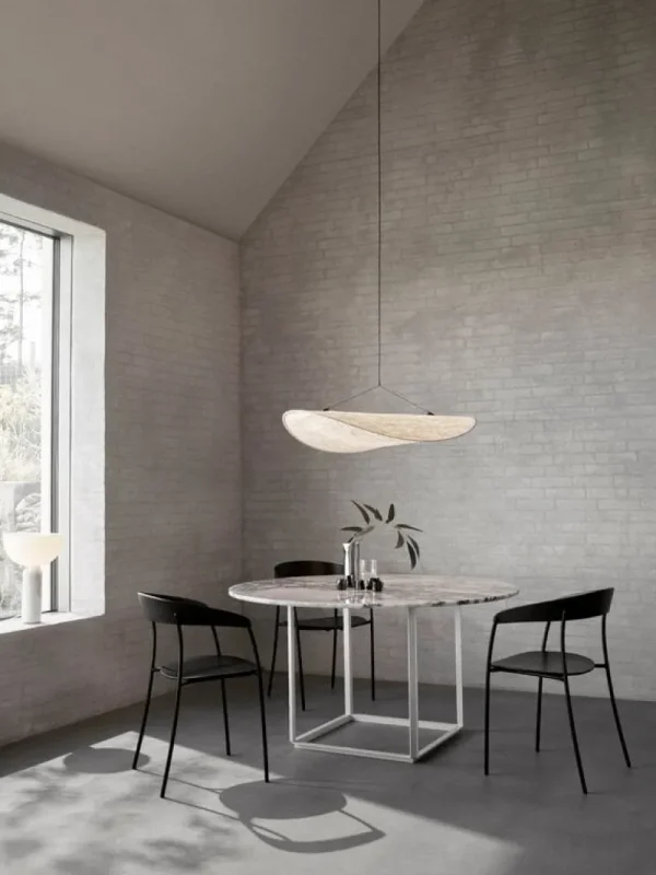 Normann Copenhagen Deckenleuchten-New Works Tense Pendelleuchte 120 cm, Weiß