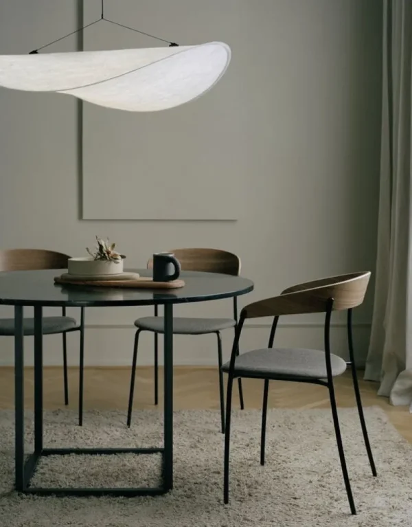 Normann Copenhagen Deckenleuchten-New Works Tense Pendelleuchte 120 cm, Weiß