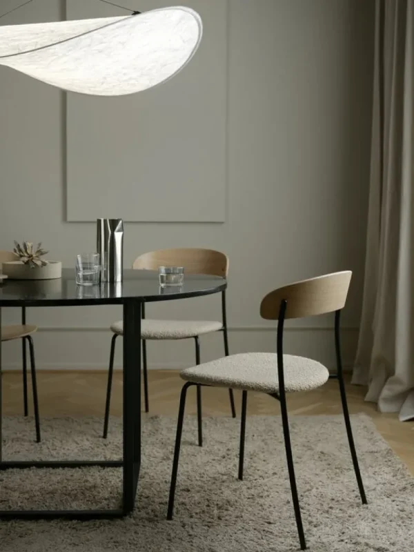 Normann Copenhagen Deckenleuchten-New Works Tense Pendelleuchte 120 cm, Weiß