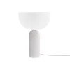 New Works Tischlampen-Tischleuchte Kizu klein, weißer Marmor