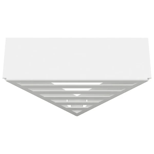 Nichba Badezimmeraccessoires^Badeckregal, Weiß