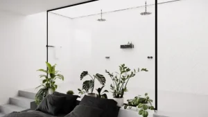 Nichba Badezimmeraccessoires^Badregal 40, Schwarz