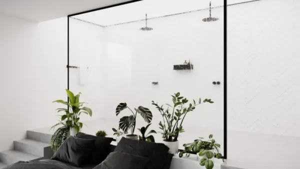 Nichba Badezimmeraccessoires^Badregal 40, Schwarz